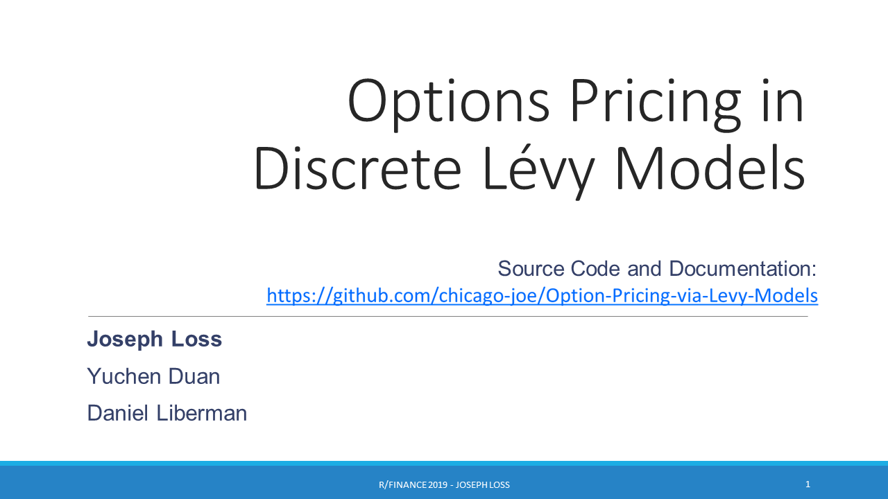 Options Pricing Overview